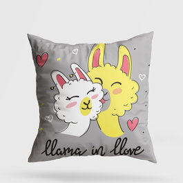 Aberto Design Cojín Multicolor con Relleno de Silicona 43 x 43 cm